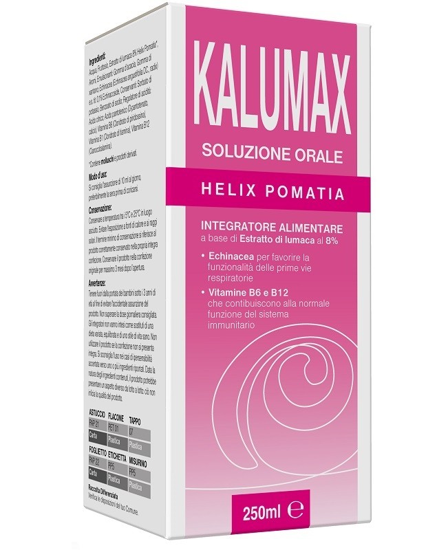 KALUMAX SCIROPPO LUMACA 250ML NF KALUMAX SCIROPPO LUMACA 250ML NF