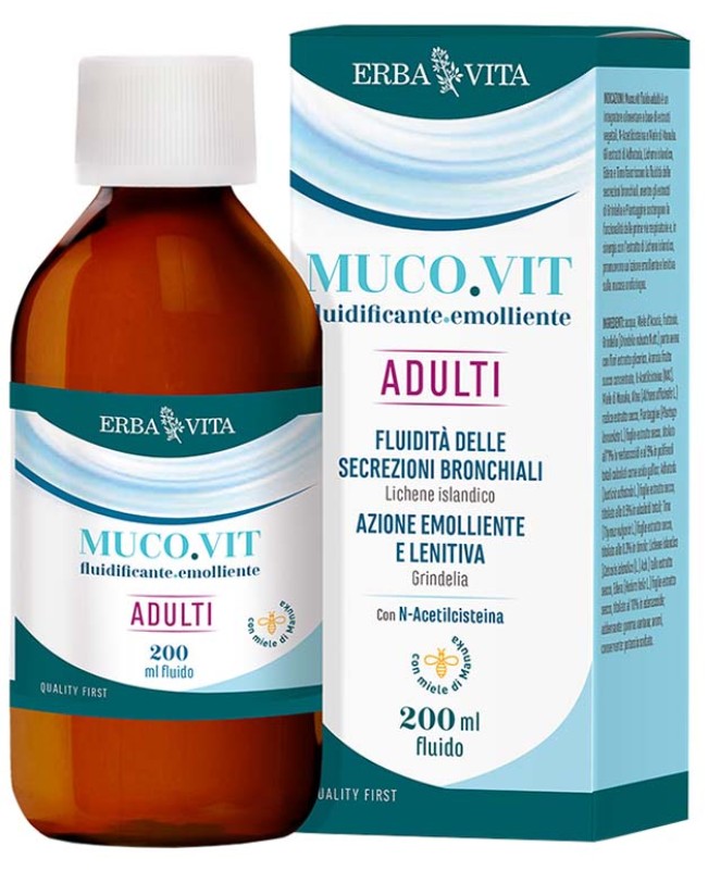 MUCOVIT FLUIDO ADULTI 200ML NF