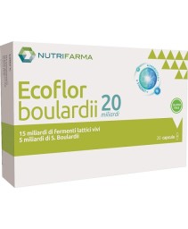 ECOFLOR BOULARDII 20MLD 20CPS