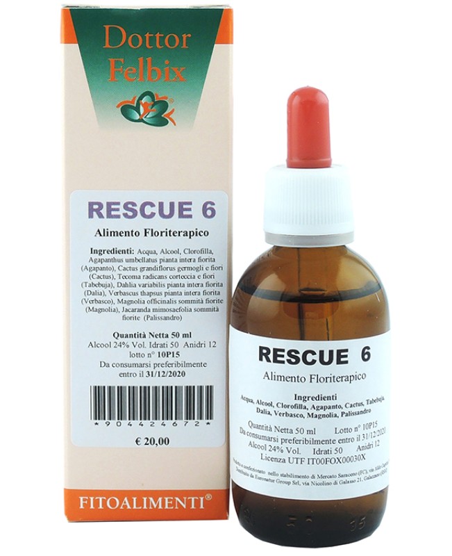 RESCUE 6*GTT 50ML RESCUE 6*GTT 50ML