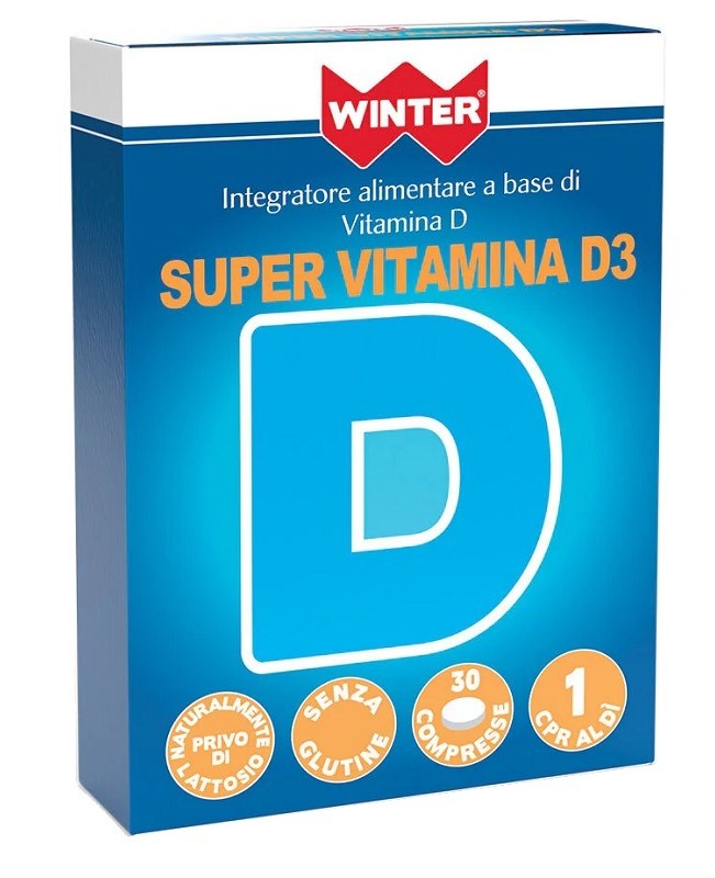 WINTER SUPER VITAMINA D3 30CPR WINTER SUPER VITAMINA D3 30CPR
