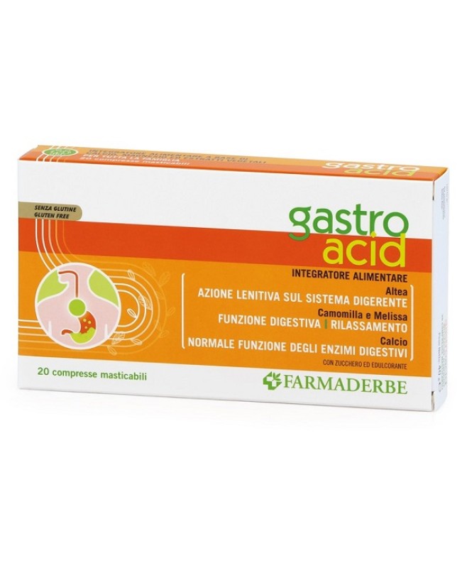 GASTRO ACID 20CPR MASTIC