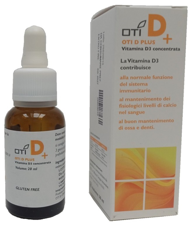 OTI D PLUS GOCCE 20ML OTI D PLUS GOCCE 20ML