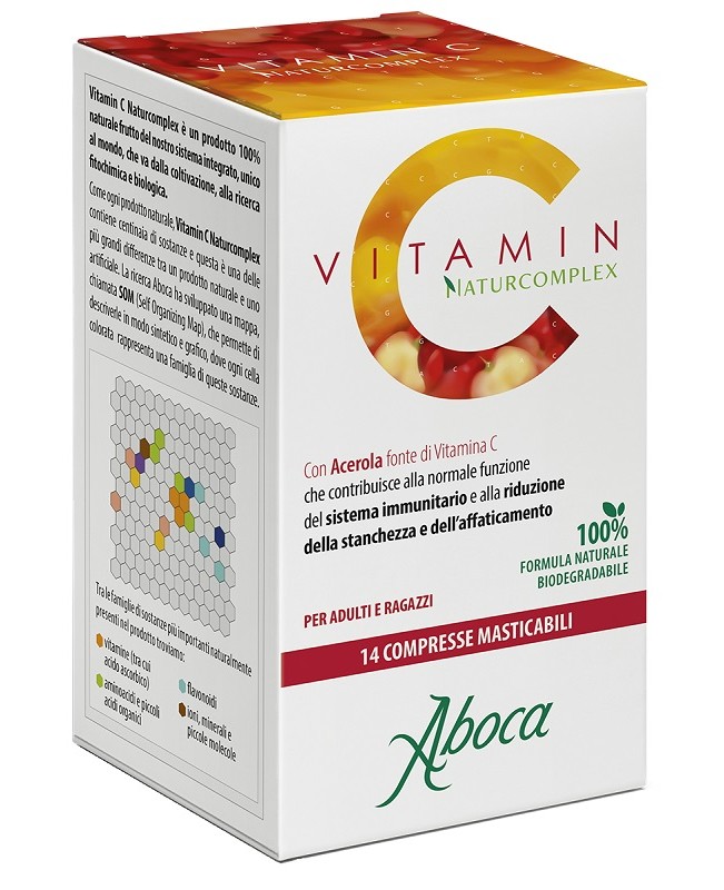 VITAMIN C NATURCOMPLEX 14CPR