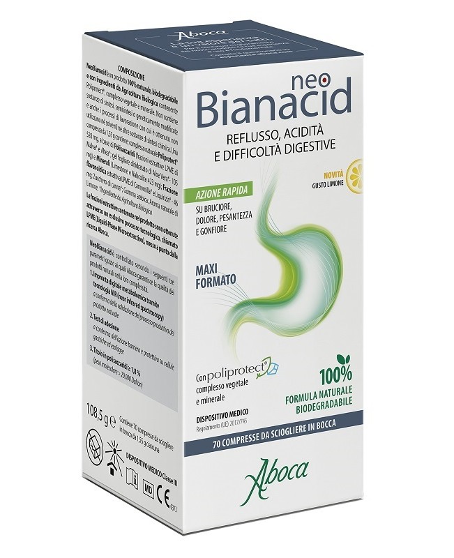 NEOBIANACID 70CPR LIMONE NEOBIANACID 70CPR LIMONE