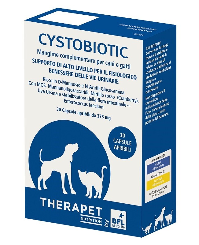 CYSTOBIOTIC THERAPET 30CPS