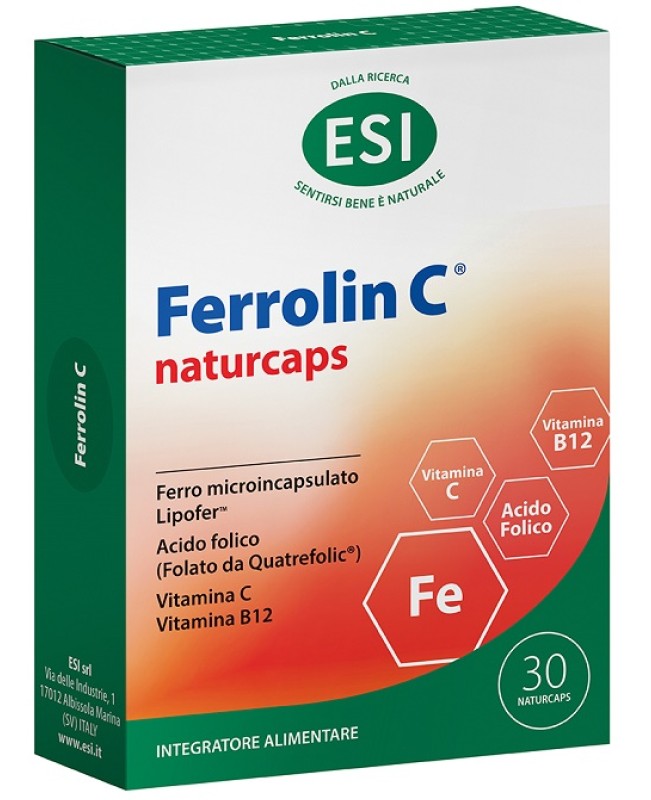 FERROLIN C 30NATURCAPS FERROLIN C 30NATURCAPS