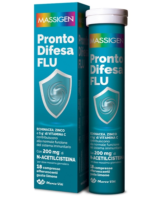 MASSIGEN PRON DIFESA FLU 18CPR EFF