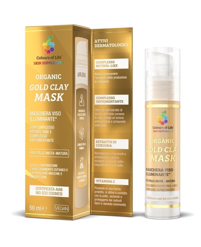 GOLD CLAY ORGANIC MASK 50ML GOLD CLAY ORGANIC MASK 50ML
