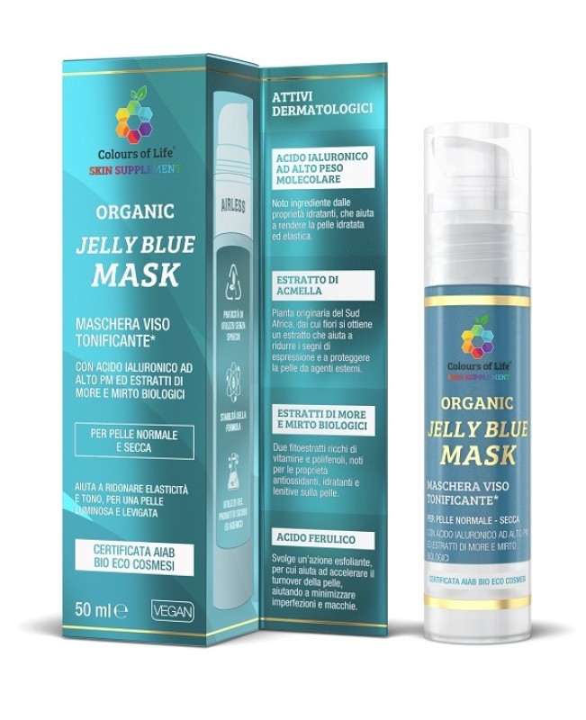 JELLY BLUE ORGANIC MASK 50ML JELLY BLUE ORGANIC MASK 50ML
