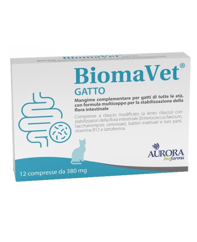 BIOMAVET GATTO 380MG 12CPR BIOMAVET GATTO 380MG 12CPR