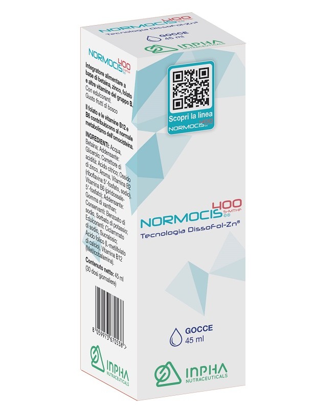 NORMOCIS 400 GOCCE 45ML NORMOCIS 400 GOCCE 45ML