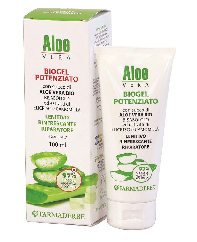ALOE VERA BIO GEL POTENZ 100ML NF