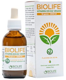 BIOLIFE VITAMIN D3+K2 VEGAN 50ML NF