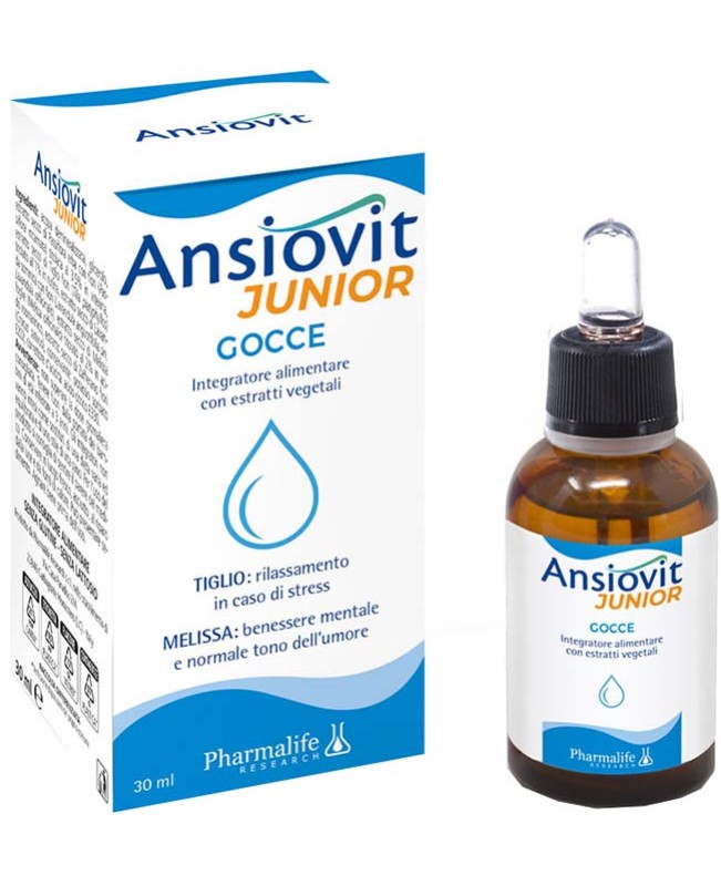 ANSIOVIT JUNIOR GOCCE 30ML ANSIOVIT JUNIOR GOCCE 30ML