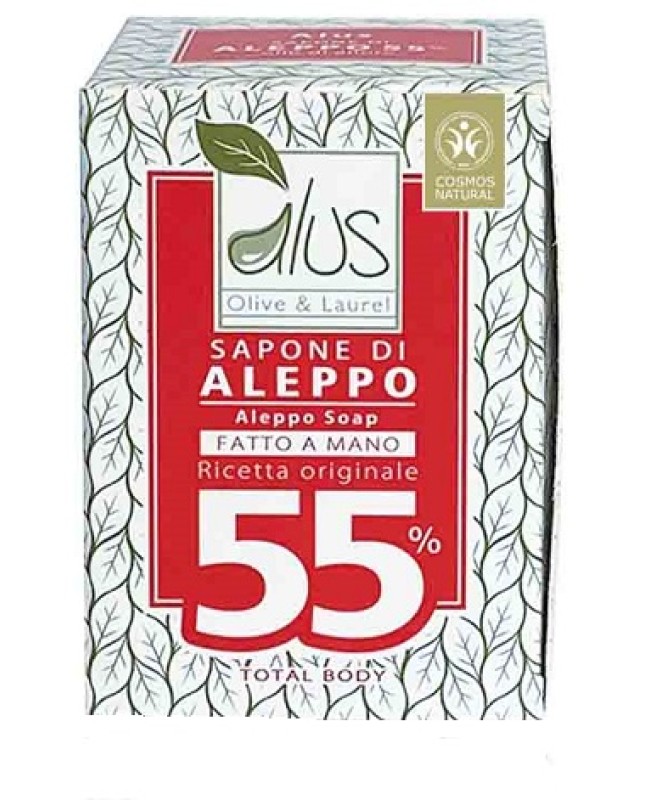 ALEPPO CUBO SAPONE 55% 200G ALUS