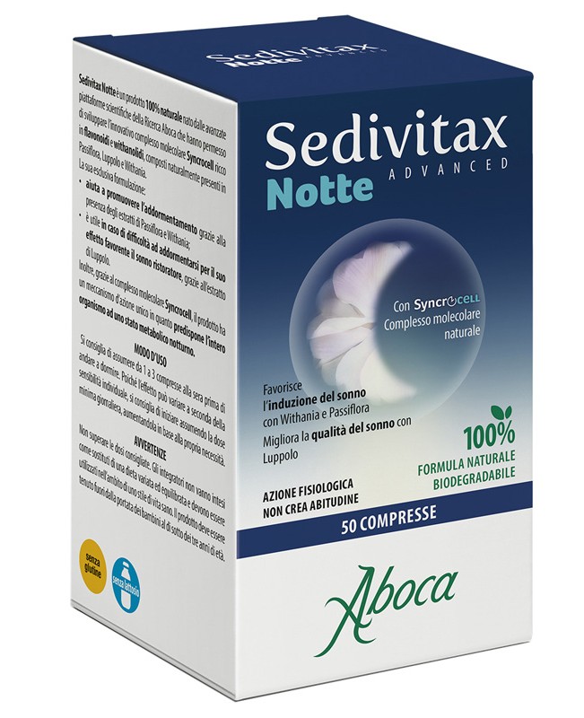 SEDIVITAX NOTTE ADVANCED 50CPR SEDIVITAX NOTTE ADVANCED 50CPR