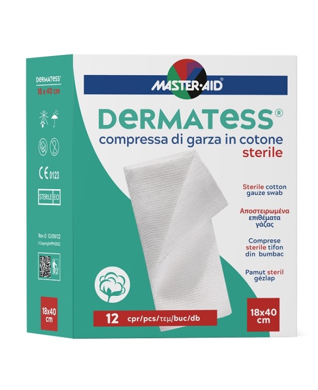 GARZA IDROF DERMATESS18X40 12P