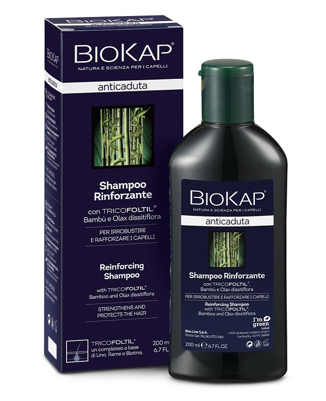 BIOKAP SHAMPOO RINFOR ANTICAD 200ML