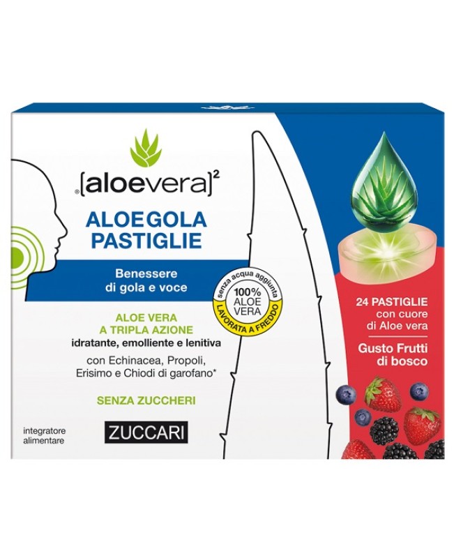 ALOEGOLA FRUTTI ROSSI 20PAST