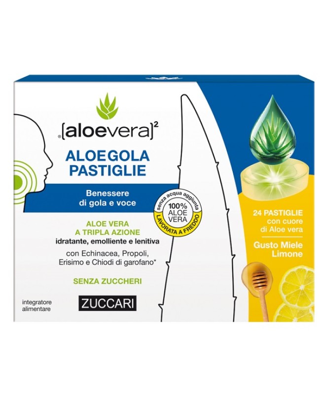 ALOEGOLA MIELE/LIMONE 20PAST