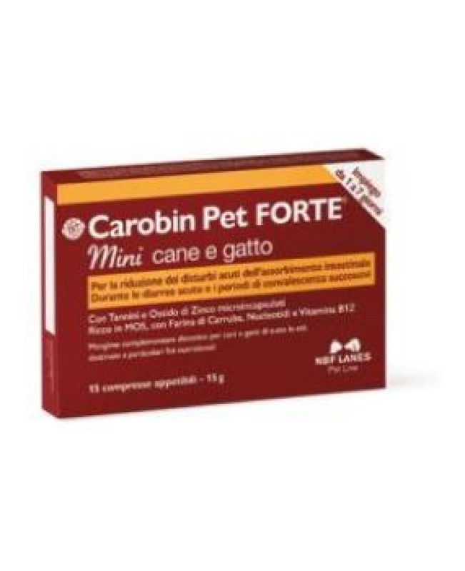 CAROBIN PET FORTE MINI 15CPR