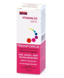 REINFORCE VITAMINA D3 GTT 20ML REINFORCE VITAMINA D3 GTT 20ML