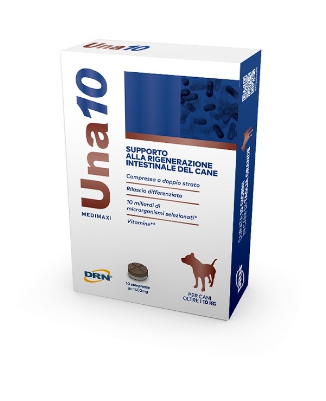 UNA10 MEDIMAXI CANE 10CPR 1400MG -