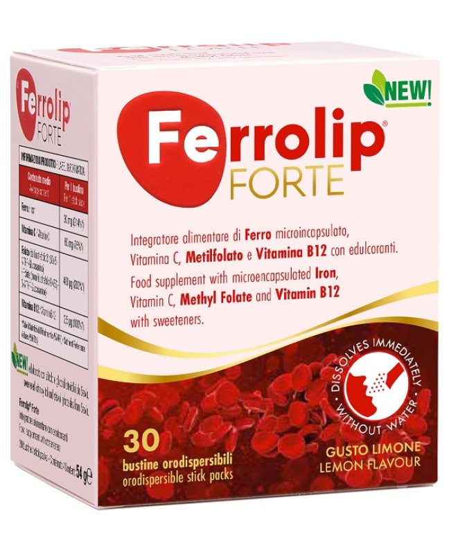 FERROLIP FORTE 30BUST NEW