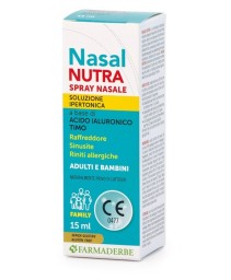 NASAL NUTRA SPRAY NASALE 15ML NF NASAL NUTRA SPRAY NASALE 15ML NF