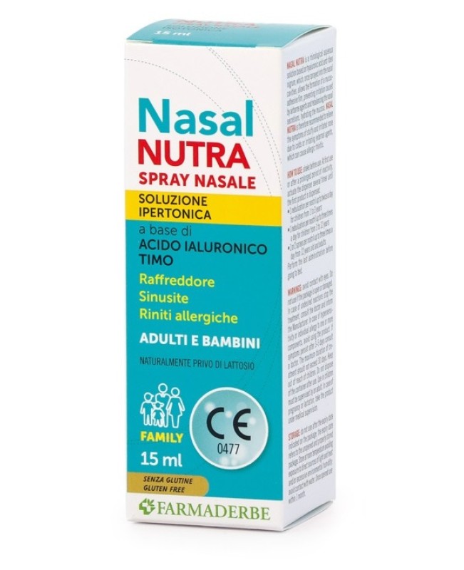 NASAL NUTRA SPRAY NASALE 15ML NF