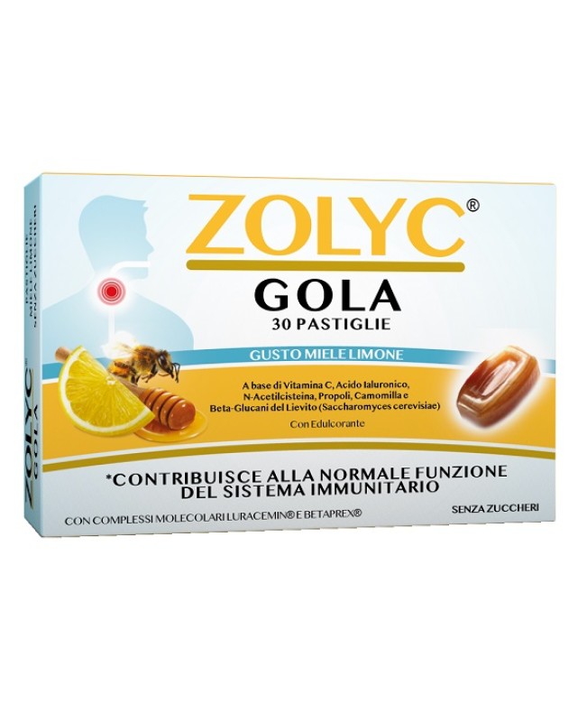 ZOLYC GOLA MIELE LIMONE 30PAST NF